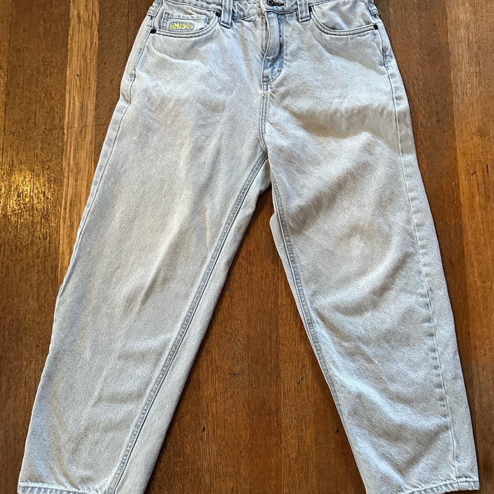 Empyre Light Wash Loose Fit 100% Cotton Jeans Women’s Size 26 - Picture 2 of 13